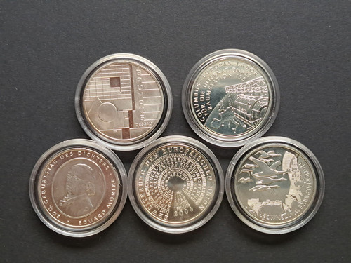 10euro münzen 925 - 5,