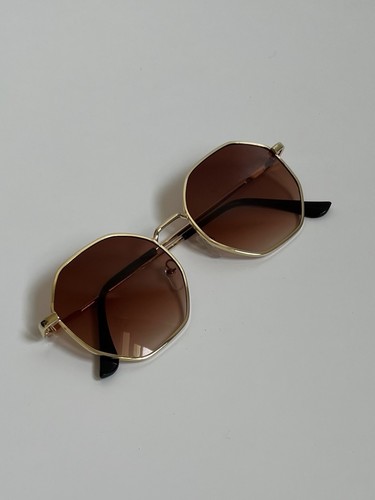 Vintage sonnenbrille gold - sonnenbrille,