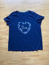 °°°  Damen Shirt T-Shirt Gr. XXL  blau mit Druck von Cecil  °°°TOP°°°