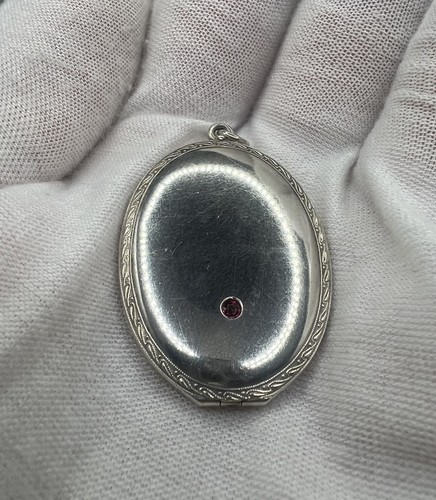 Jugendstil silber medaillon - jugendstil,