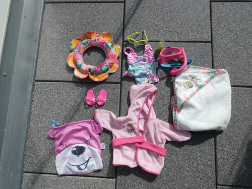 Puppen bade bzw strandset - puppen, bzw.strandset