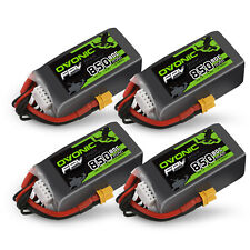 4X 850mAh 4S Lipo akku14.8V Mit XT30 Für FPV Drohne Quad Emax BabyHawk R PRO