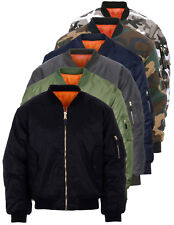 Bomberjacke MA-1 Militär Original Fostex Garments Flight Jacket verschiedene Farben
