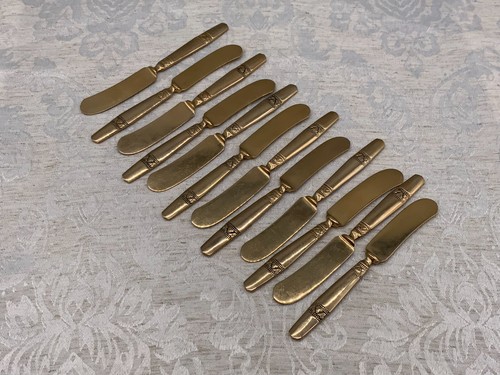 Vintage besteck 12x messer - vintage,
