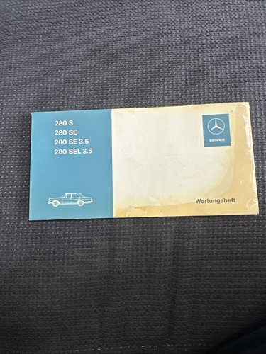 Wartungsheft mercedes benz - wartungsheft,
