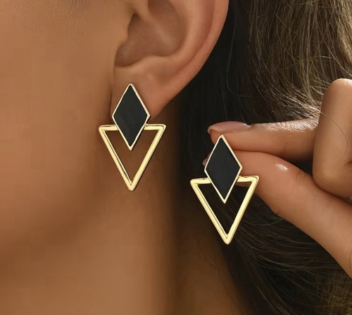 Damen ohrringe ohrstecker gold - ohrringe,