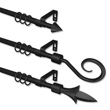 ausziehbare Gardinenstangen in