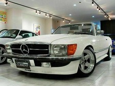 Mercedes-Benz SL R107 SLC C107  AMG Frontspoiler Lippe grundiert mit TÜV-Papiere