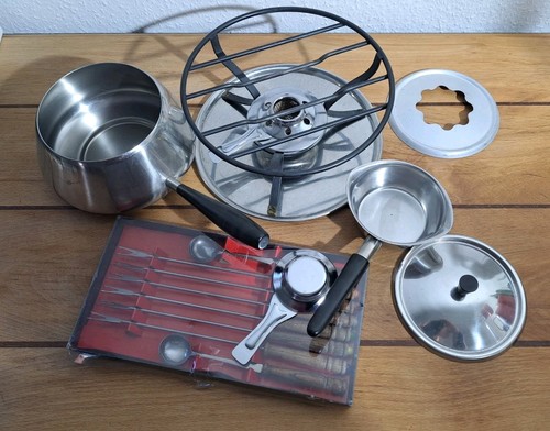Spring fondue set inox 8 - spring,