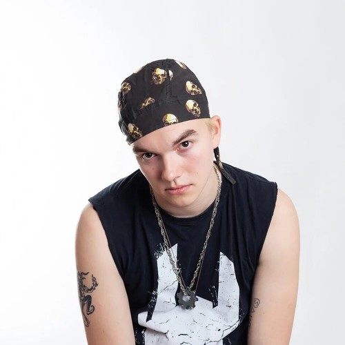 Bandana kopftuch mit skull - mit,
