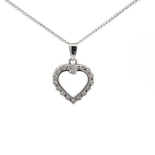 Echte diamanten herz 18k - echte,