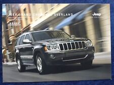 Jeep Grand Cherokee Overland Spezifikation und Preise Prospekt 2.2006