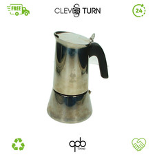 Bialetti New Venus Induction, Edelstahl Herd Espresso Kaffeemaschine, Geeignet f
