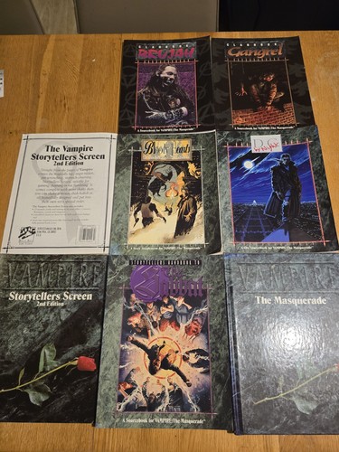 Vampire the masquerade - masquerade, 2nd