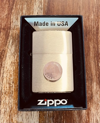 Pfennig zippo messing - 1,