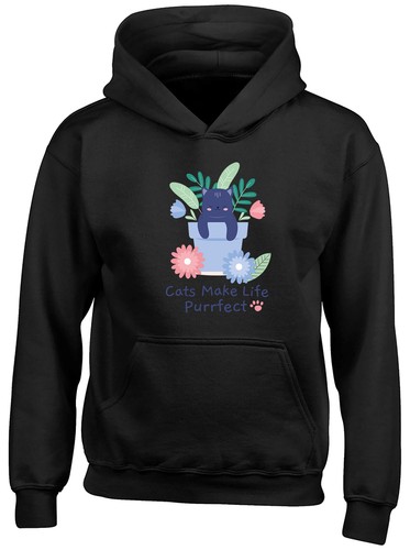 Katzen kinder hoodie - hoodie,