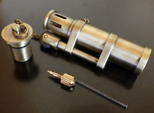 ungezündet Messing Reibrad Benzin Feuerzeug Kappe mit Kette