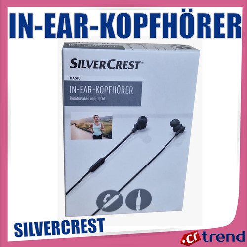 Silvercrest ear kopfhörer - silvercrest, in-ear-kopfhörer