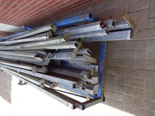 Posten Vierkant Rohre Feuerverzinkt PV Freifläche Ca. 1200 Kg