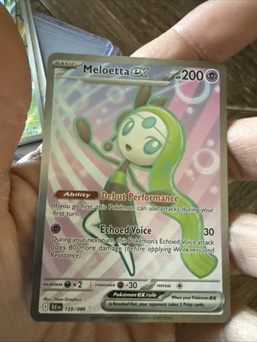 Pokémon tcg meloetta - pokémon,