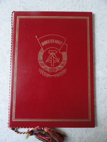 Orden banner der arbeit 1980 - der,