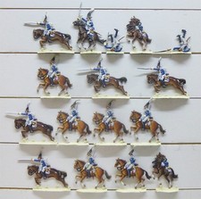 16 Zinnfiguren Preussen 1806