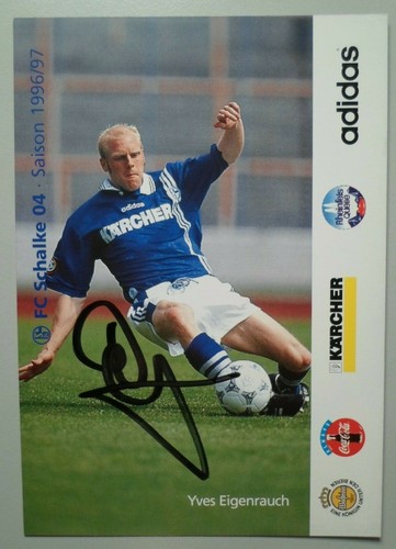 Yves eigenrauch autogramm - |, fc
