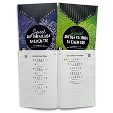 Spiel auf der Kalimba an einem Tag! Paket 3 Bücher Erlernen des Kalimba-Spielen