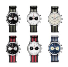 ROTER STERN 1963 SEAGULL ST1901 Chronograph Handaufzug Farben Fliegeruhr 42MM