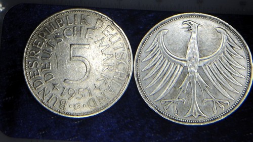 Münze 1951 g - -, dm