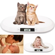 Babywaage Kinderwage MyWeigh LCD Waage Digital Baby Kleintierwaage bis 20 kg