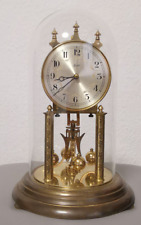 Hermle Drehpendeluhr Kuppeluhr Kaminuhr Franz Hermle Dome Uhr Vintage Defekt