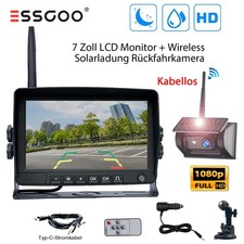 Solar Rückfahrkamera Kabellos