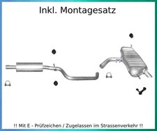 Auspuffanlage für VW Golf V
