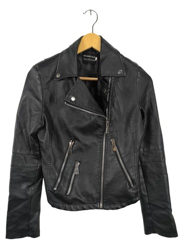 Flamant rose kunstlederjacke - flamant,