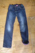 #31 Pepperts Kinder Mädchen Jeans Thermo Winter Hose Größe 152 Gefüttert warm 67