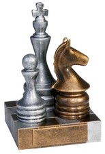 1 Schach Figur aus Resin