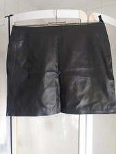 Echt leder rock mini - leder,