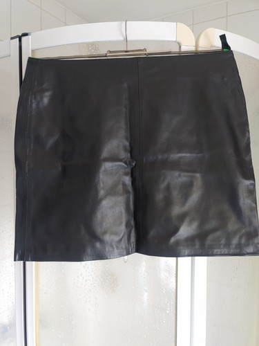 Echt leder rock mini - leder, v