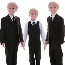 A62-S  5-tlg.Kind​er festlich Junge Kommunions Hochzeit Anzug