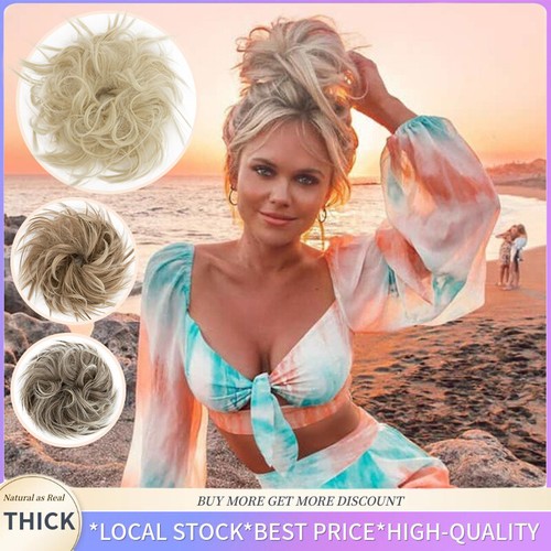 Lockig messy bun - bun, dutt