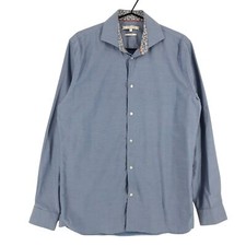 MOODS OF NORWAY Hemd Lässig Formal Klassisch Fit Einfarbig Herren Größe M