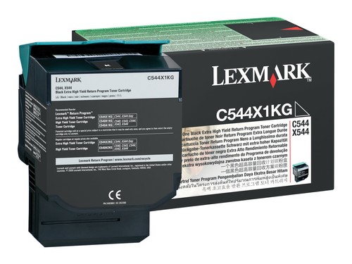 Lexmark c544x1kg tinte - c544x1kg,