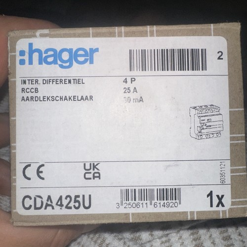 Hager amp 30ma vierpolig - amp,