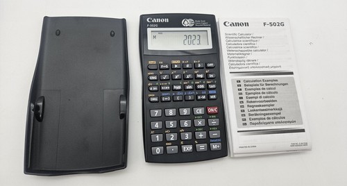Canon 502g taschenrechner - f-502g,