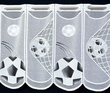 Fußball Scheibengardine