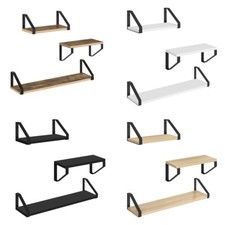 3er Set Wandregal Hängeregal