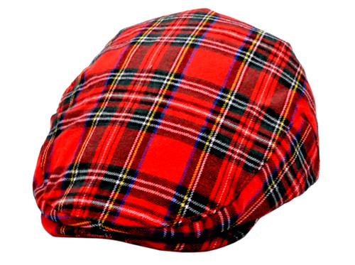 Schottenkaro flatcaps für - schottenkaro,