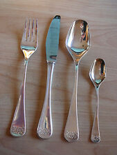 4-tlg. Besteckset  -  Robbe & Berking - Mod. KARAT  - Silber 90