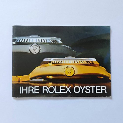 Original rolex booklet ihre - original,